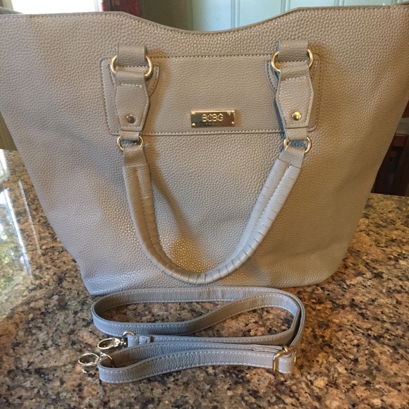 BCBG Handbags - BCBG GRAY TOTE 3 PIECE SET